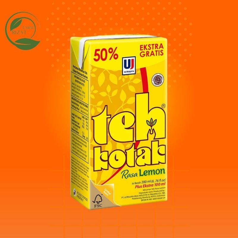 

[Dikirim Instant] Teh Kotak Rasa Lemon Ultra Jaya I 300 ml