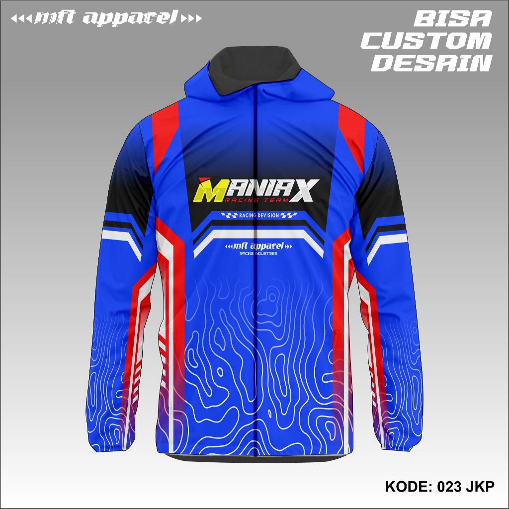 Jaket Taslan Waterproof Jaket Racing Parasut