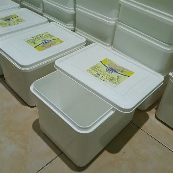 BOX KOSONG ICE CREAM 8 LITER MURAH + TUTUP (HANYA PENGIRIMAN INSTANT)