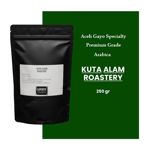 

KUTA ALAM Roastery Kopi Gayo Arabica by Giesen Coffee Roasters - 250 Gram