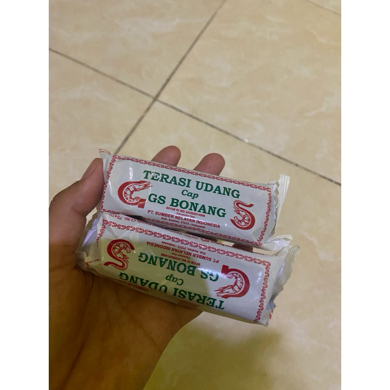 

terasi udang cap gs bonang