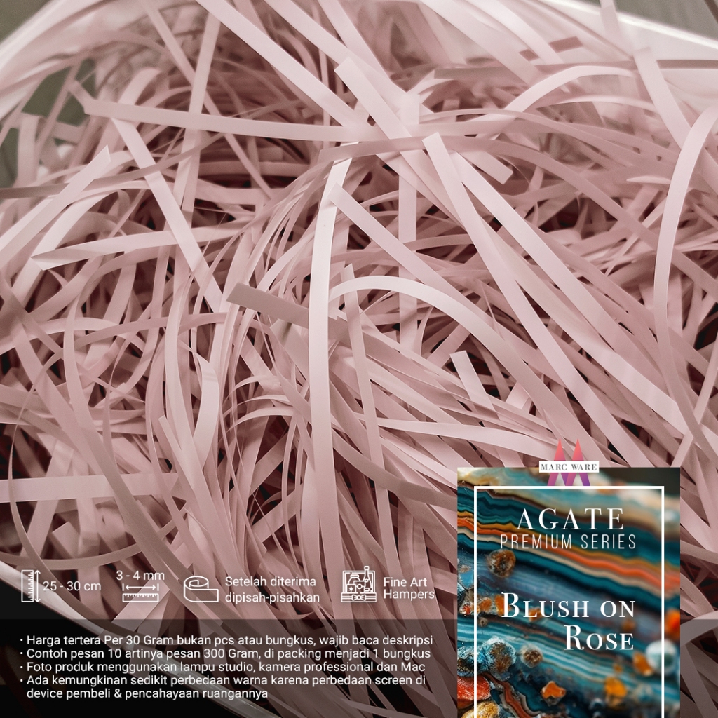 

KERTAS CACAH KERTAS SERUT PREMIUM BLUSH ON ROSE 30 GRAM