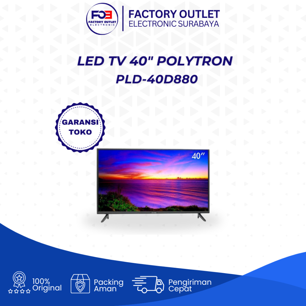 EKS - DISPLAY POLYTRON SMART TV LED PLD 40D880 - 40 INCH