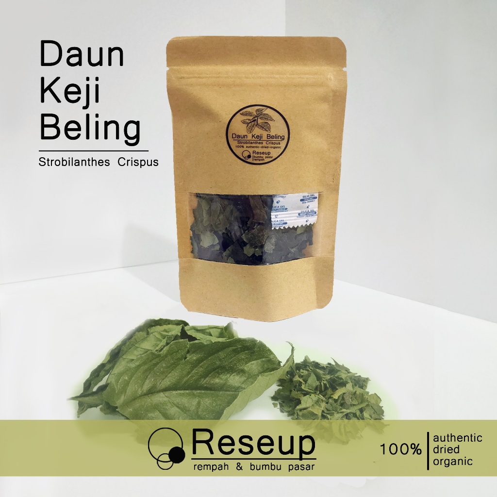 

Daun Keji Beling- Dried Strobilanthes Crispus