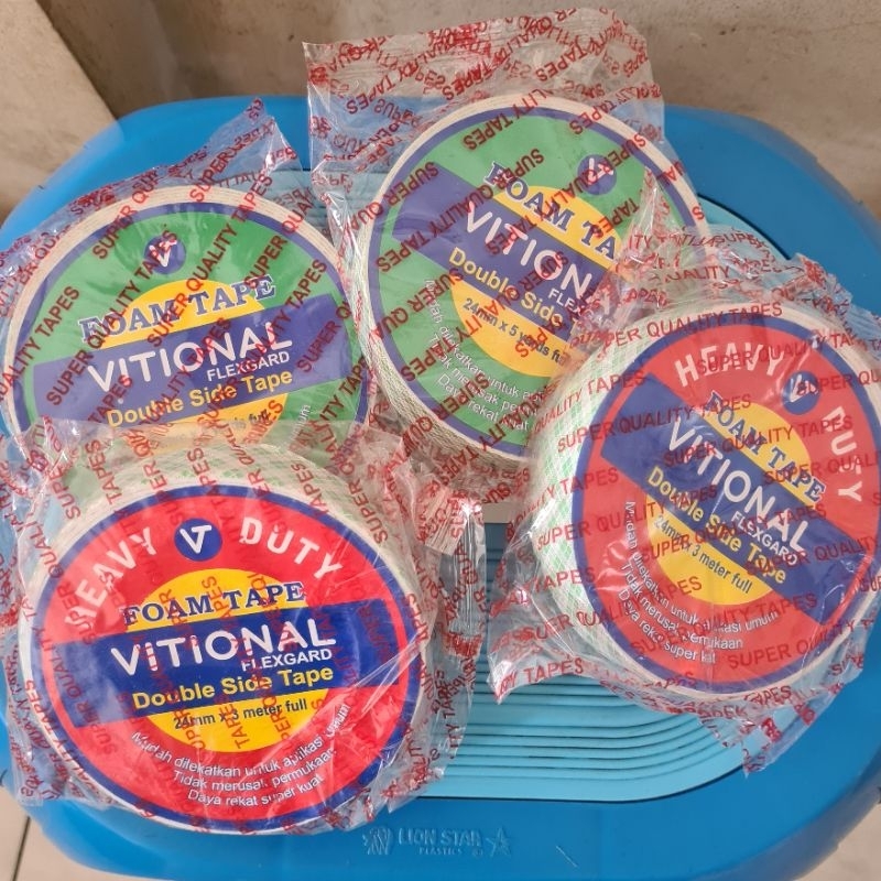 

Vitional Foam Tape Double Tape 24mm x 3M