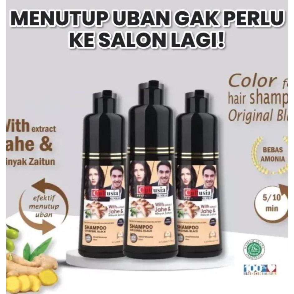 Shampoo penghilang Uban alami