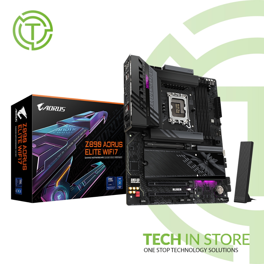 Gigabyte Z890 AORUS ELITE WIFI7 - Motherboard ATX Intel Z890 dengan PCIe 5.0 dan DDR5