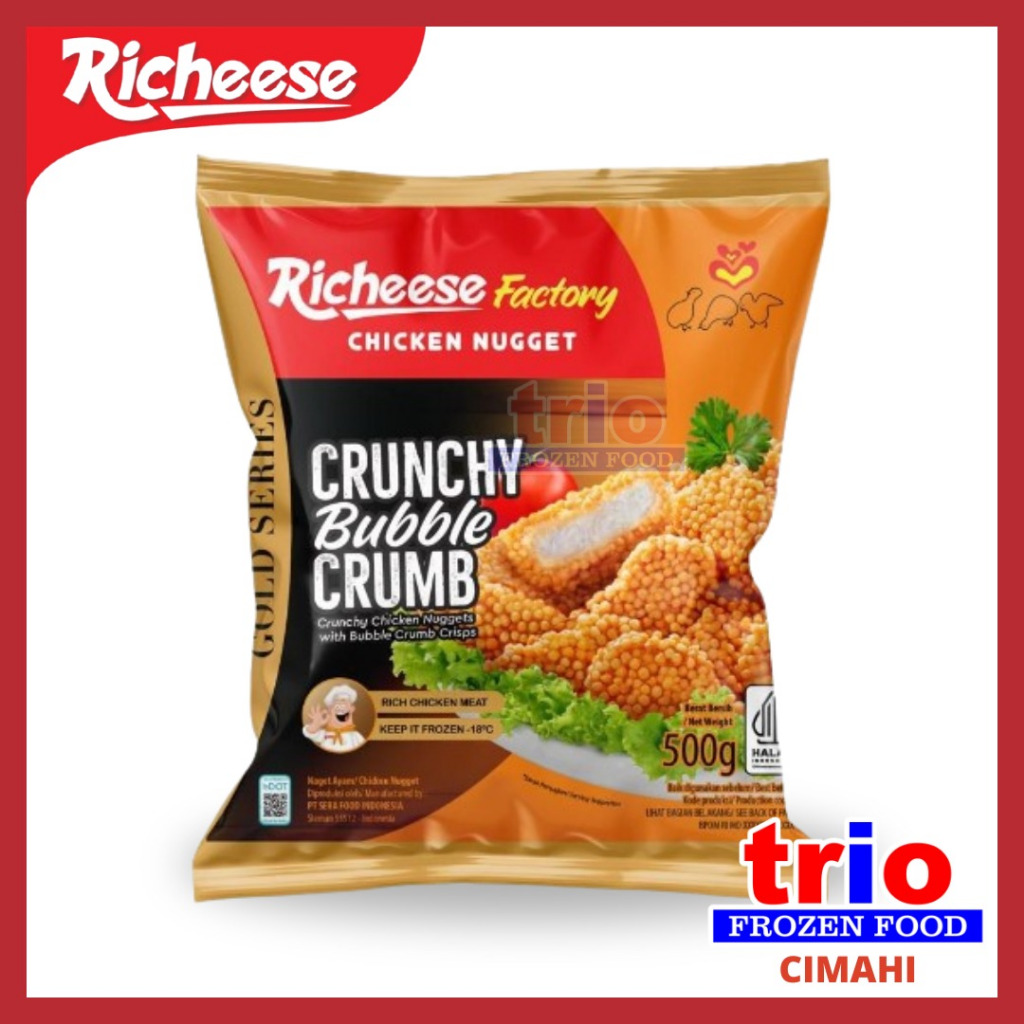 

RICHEESE FACTORY CRUNCHY BUBBLE CRUMB 500GR