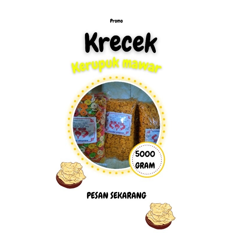 

[5kg] Krupuk Mawar HALAL - Camilan Renyah untuk Semua Usia!