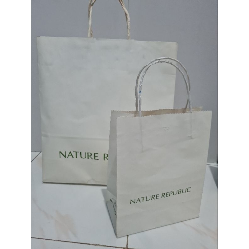 ORIGINAL paper bag VNC INNISFREE NATURE REPUBLIC