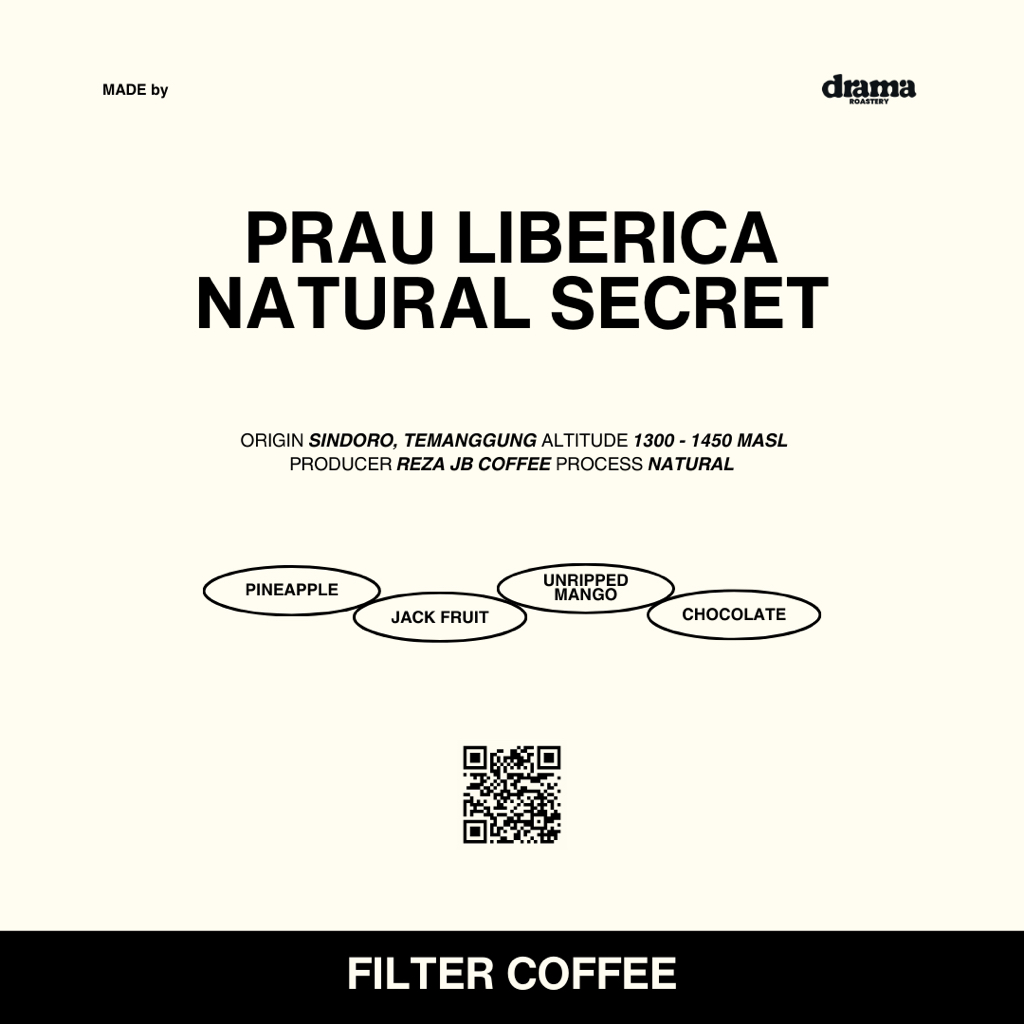 

Prau Liberica Natural Secret Filter Coffee