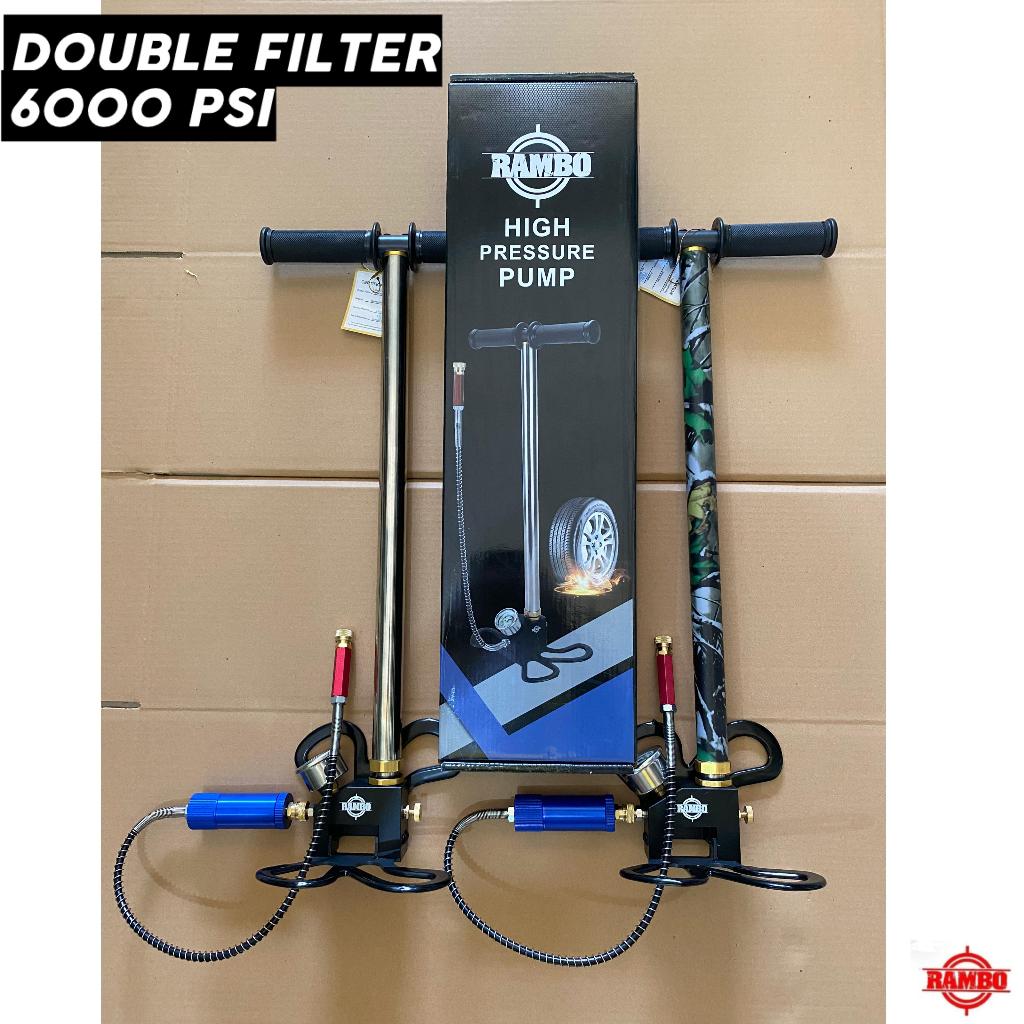 Pompa PCP Double Filter RAMBO  Filter Besar 6000 PSI