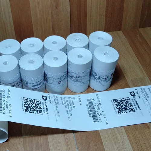 KERTAS THERMAL KERTAS PRINTER 58MM 58 X 30 KERTAS