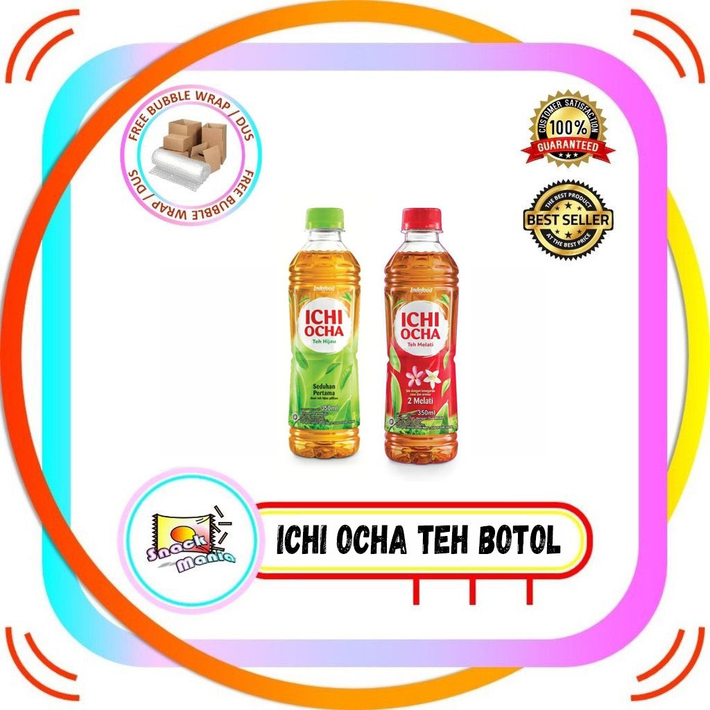 

Ichi Ocha Teh Hijau | Teh Melati ~ 350 ml Botol