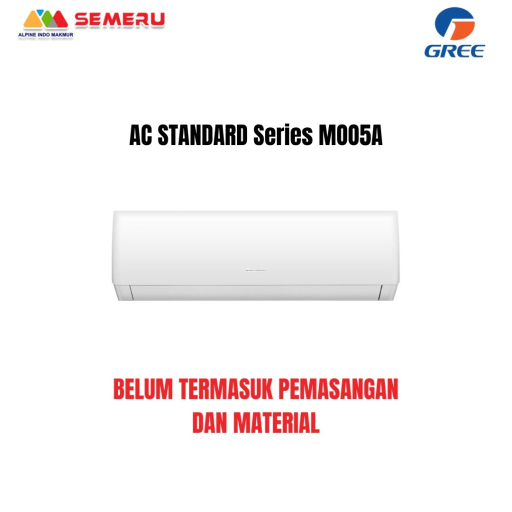 GREE AC STANDARD R32 0.5 PK GWC-05M005A / 0.75 PK GWC-07M005A / 1 PK GWC-09M005A / 1.5 PK GWC-12M005