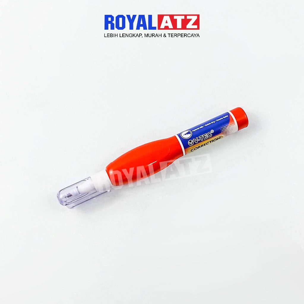 

V-Tec Correction Pen / Tip Ex Cair CP 2004 Assorted Color 5ml