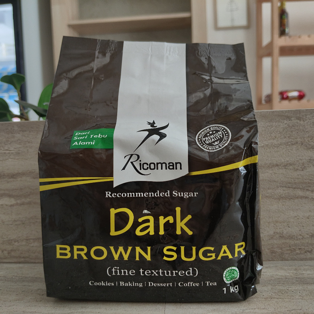 

Ricoman Dark Brown Sugar 1kg