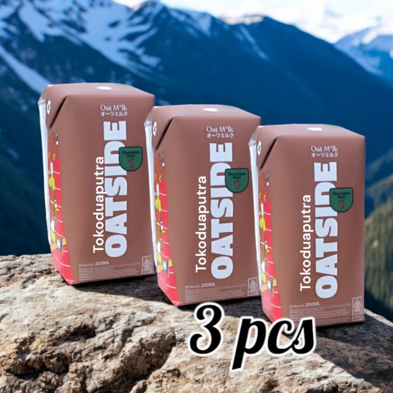 

Oatside Choco malt 200 Ml X 3 pcs / oatside Coklat malt 200 ml X 3 pcs