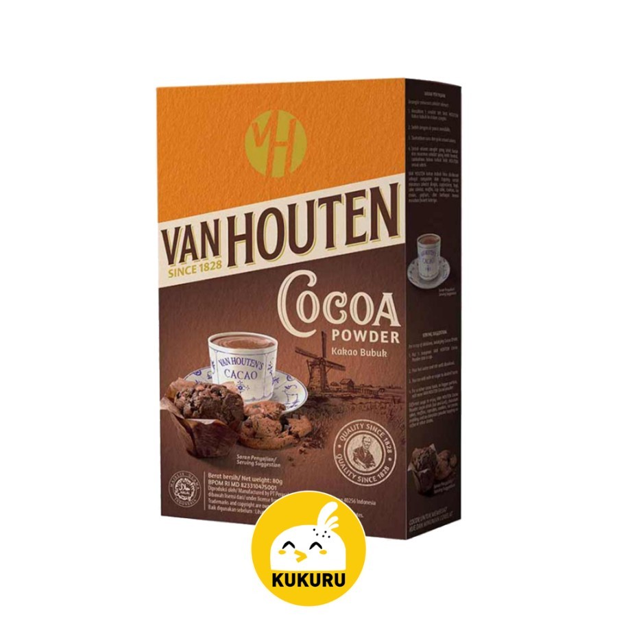 

VAN HOUTEN COCOA POWDER / COKLAT BUBUK VAN HOUTEN (80 GRAM)