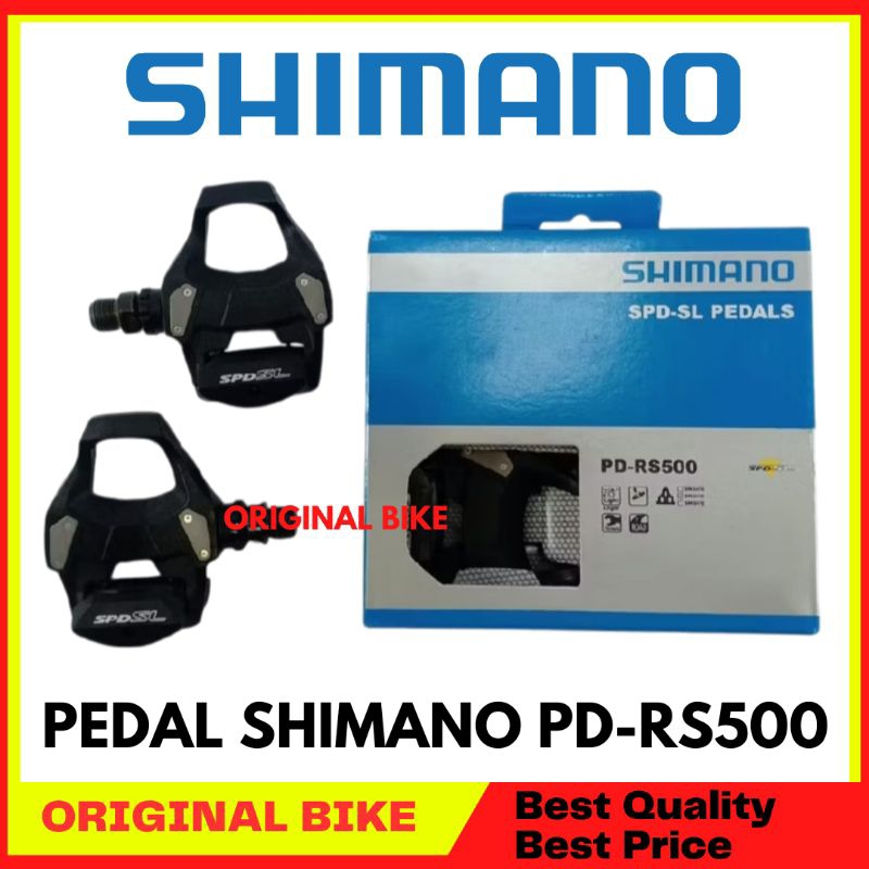 PEDAL SEPEDA ROADBIKE SHIMANO PD-RS500 ORIGINAL