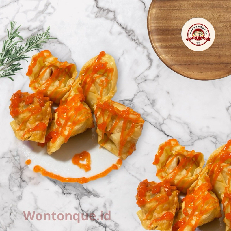 

Wonton Ayam Saus Pedas