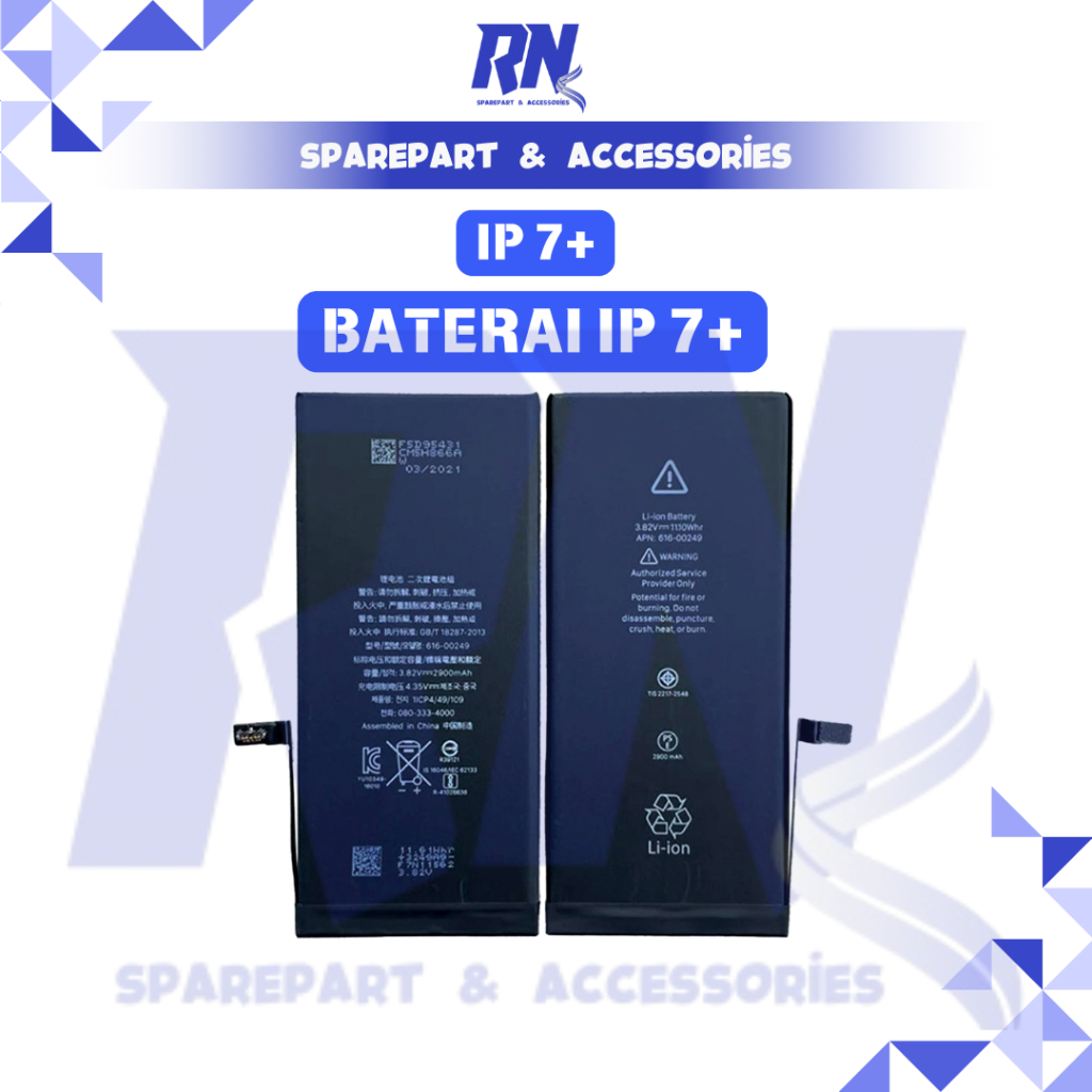 BATERAI IP 7 PLUS / IP 7+ ORIGINAL