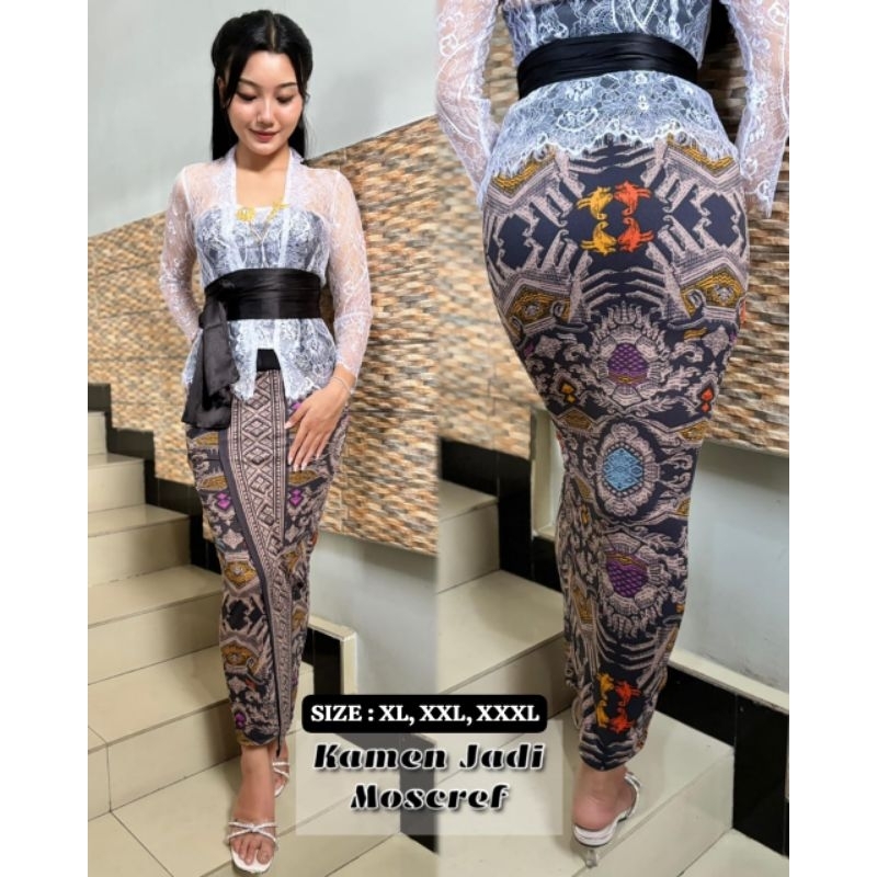 Kamen Bali / Rok / Kamen jadi motif Endek Seseh | Bawahan Kebaya