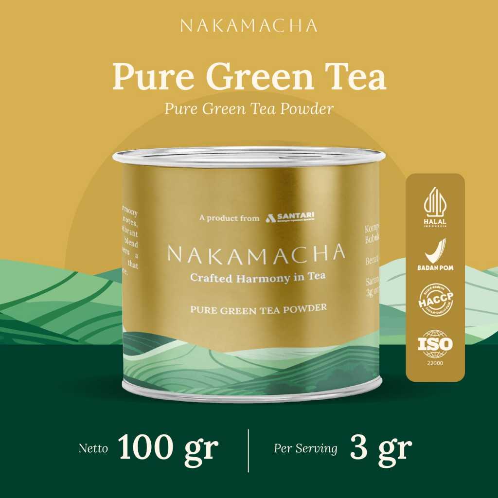 

Nakamacha Pure Ceremonial Grade Matcha 100% Japan Origin Green Tea
