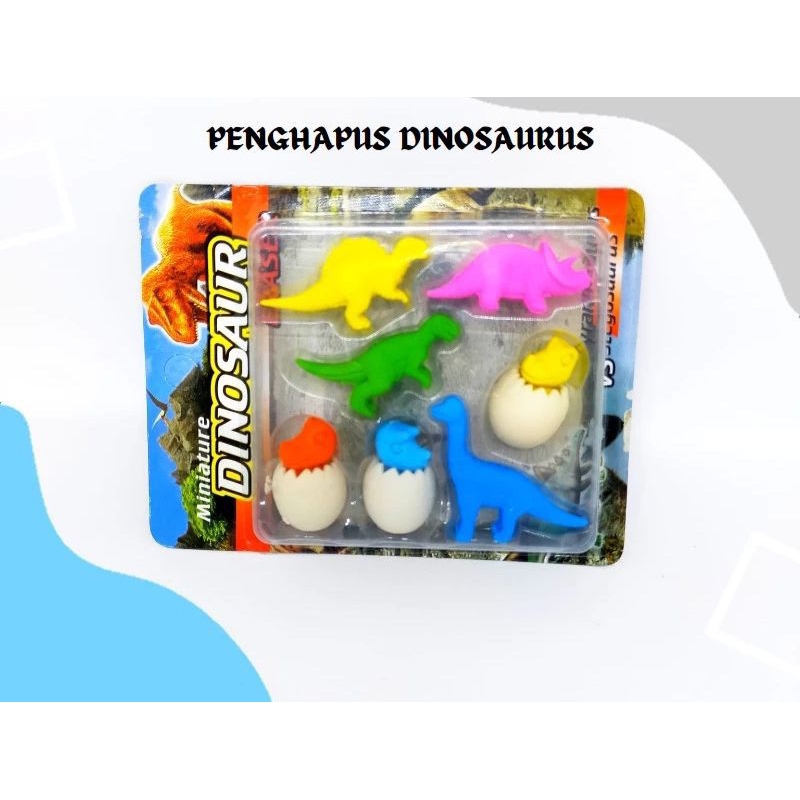 

PENGHAPUS DINOSAURUS EGG MIX 7PCS