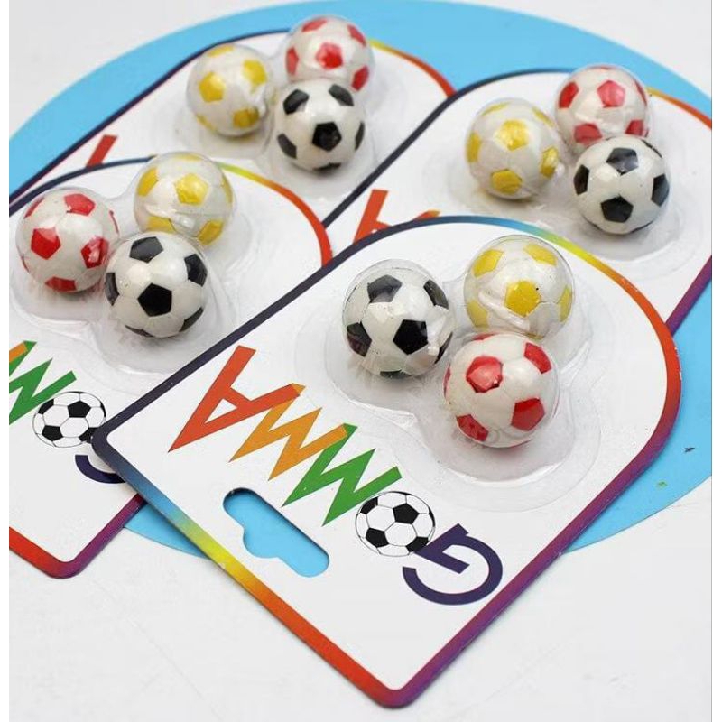 

PENGHAPUS BOLA MIX WARNA GOMMA 3PCS