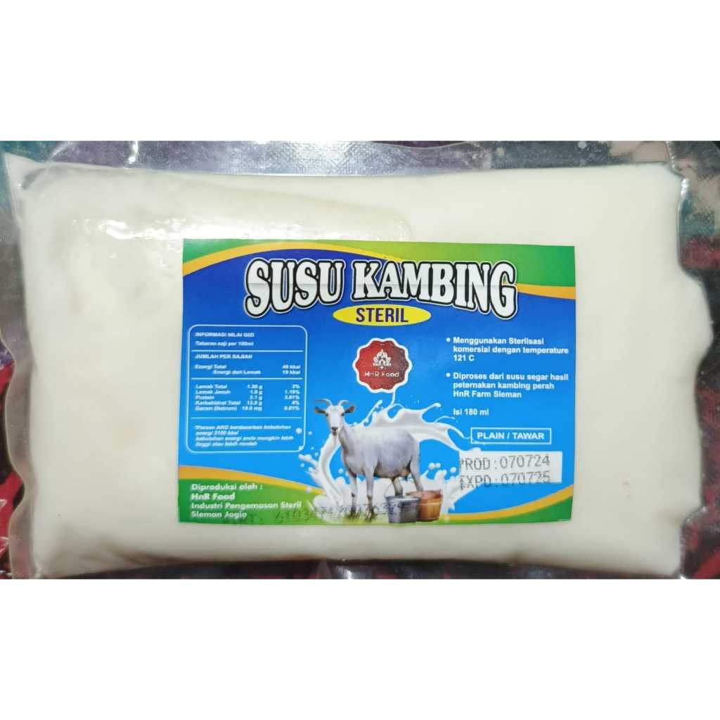 

Susu kambing Steril 180ml