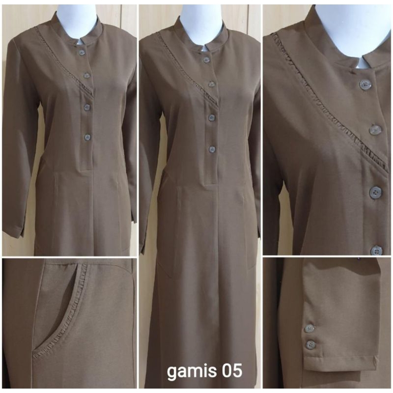 seragam kerja gamis pemda lolani