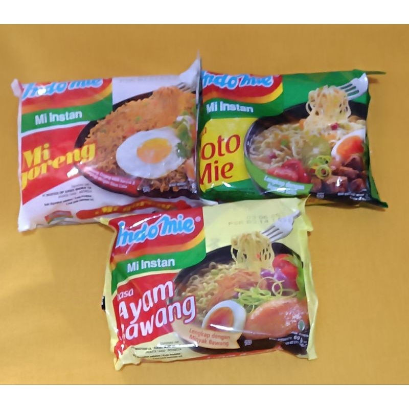 

Indomie Goreng / Indomie Soto / Indomie Ayam Bawang 6 pcs
