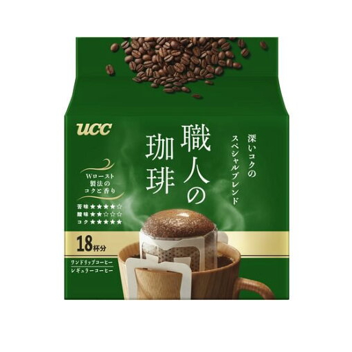 

UCC Craftman's Drip Coffee Deep Rich Special Blend 18 x 7 Gram