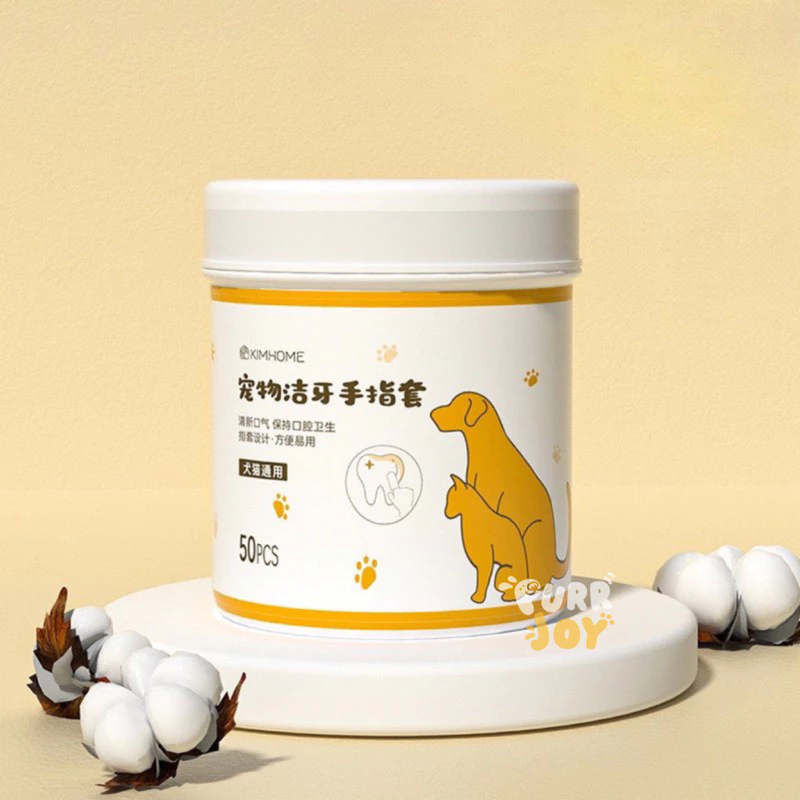 TISSUE PEMBERSIH KARANG GIGI ANJING/TISSUE PEMBERSIH KARANG GIGI KUCING/PURRJOY/PET DENTAL PURRJOY P