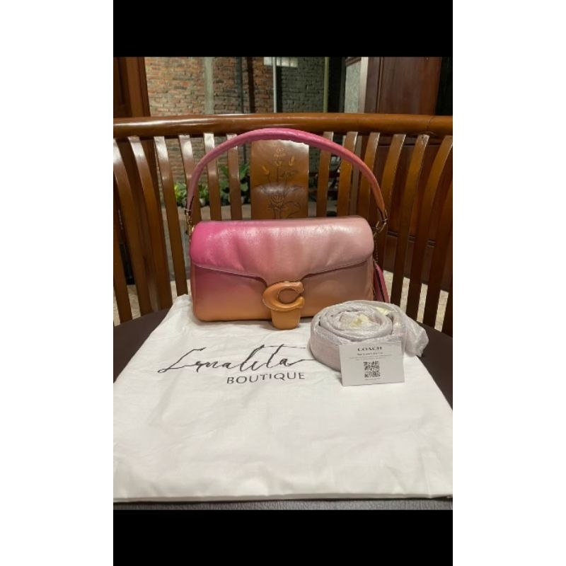 coach tabby pillow 26 ombre original authentic