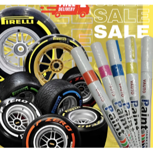 JFactory Spidol Ban Permanen Ban Mobil Ban Sepeda Motor