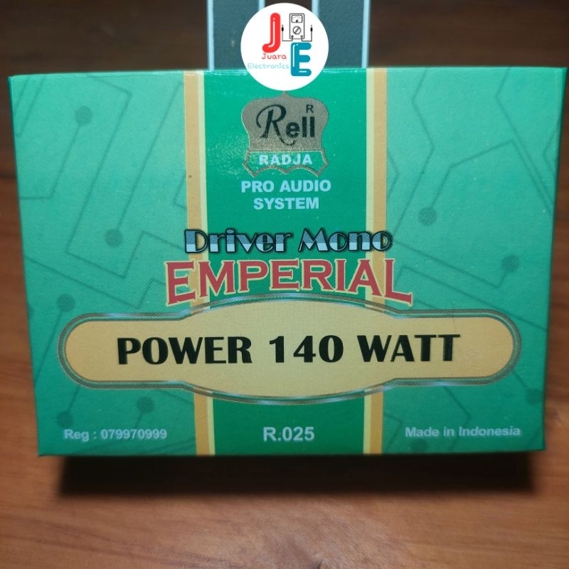 Kit Driver Power Mono Emperial 140 w watt RELL R025