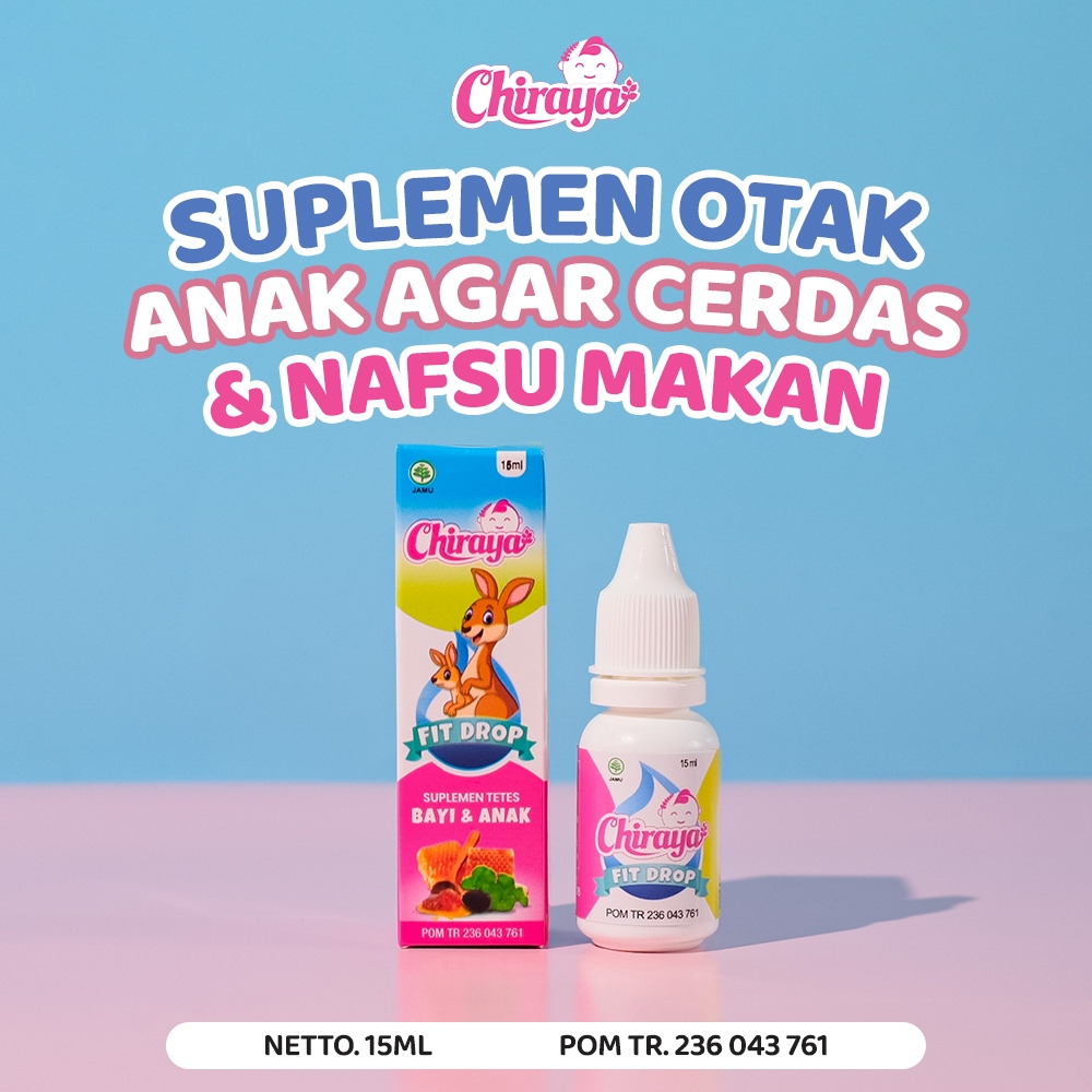 Chiraya Fit Drop Madu Herbal Vitamain Anak Untuk Kecerdasan Otak dan Penambah Nafsu Makan BPOM HALAL