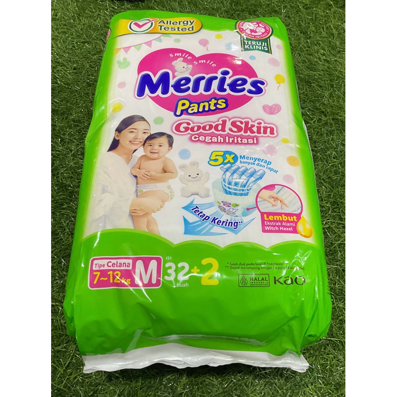 Merries M32+2 / Merries 34 popok celana