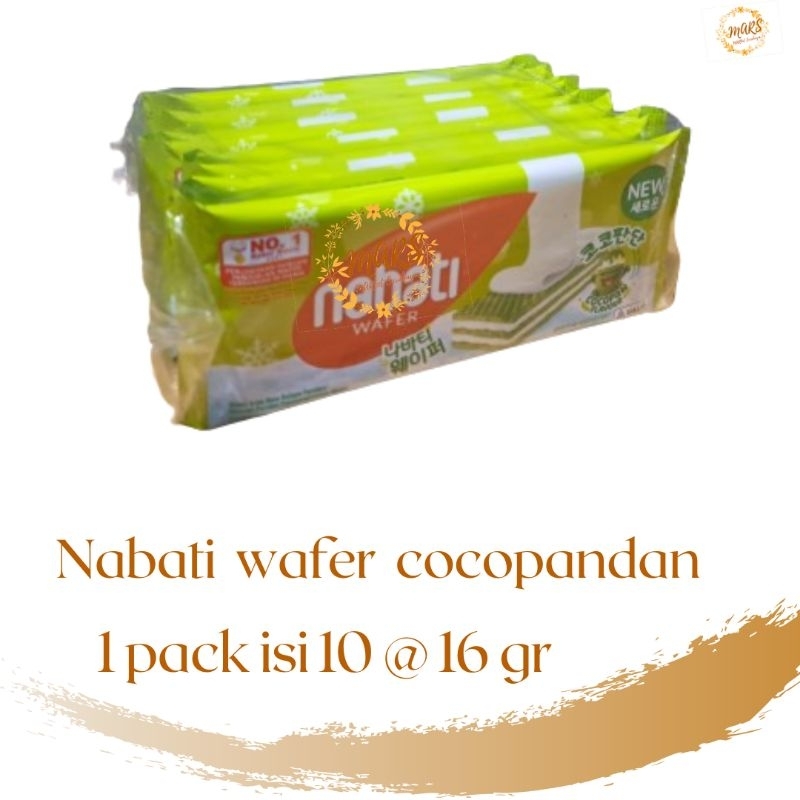 

Nabati Wafer 1 pack isi 10 @ 16 gr
