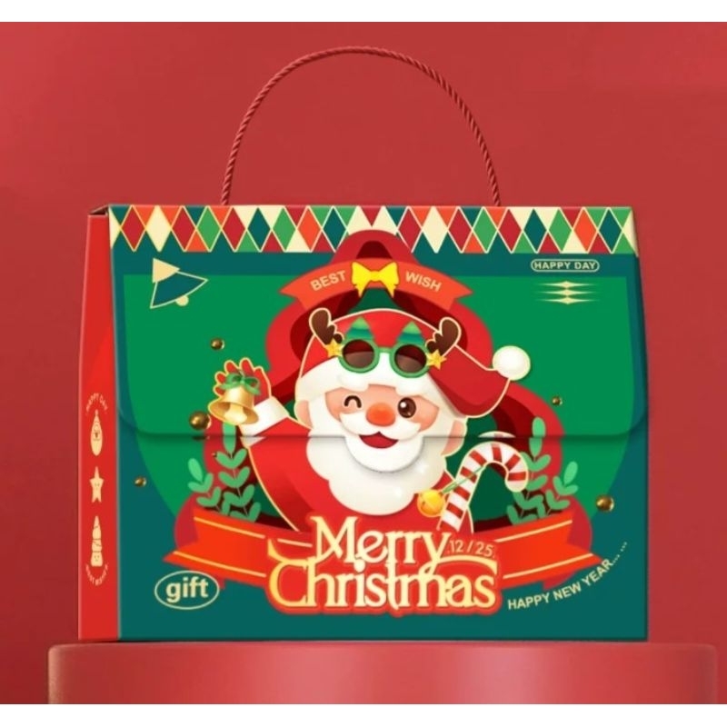 

XMAS Christmas Box Natal 2 Jar 600ml Box Natal Kue Kering Box Natal Cookies Dus Natal Kuker Kotak Natal Cookies Packaging hampers Natal Box Natal Tenteng Box Souvenir Natal Box snack natal box coklat natal box permen natal box set souvenir natal box lucu