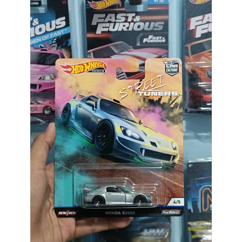 HOTWHEELS S2000 STREET TUNERS CARD JEPANG