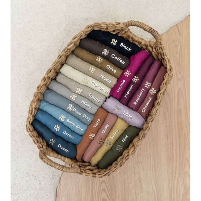 HL Signature Emboss Scarf by Heaven Lights