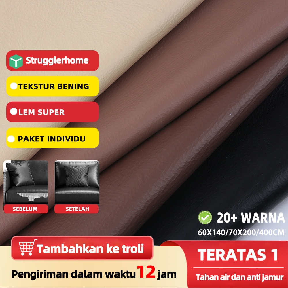 [strugglerhome] stiker bangku kulit tas jok mobil sticker kulit tas sticker kulit sintetis stiker ku