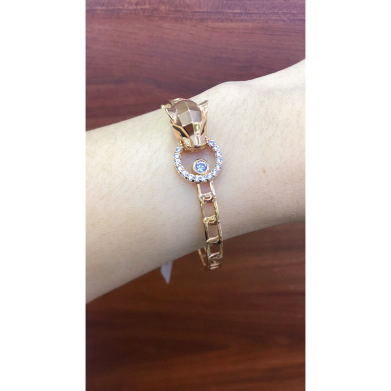 gelang bangle cartier rosegold italy 13,52gr