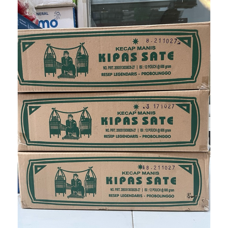 

KECAP MANIS KIPAS SATE REFILL isi 12 @600gr (DUS)