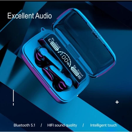 TWS M19 BLUETOOTH HEADSET WIRELESS EARPHONE IN EAR TRUE WIRELESS HEADPHONE V5.3