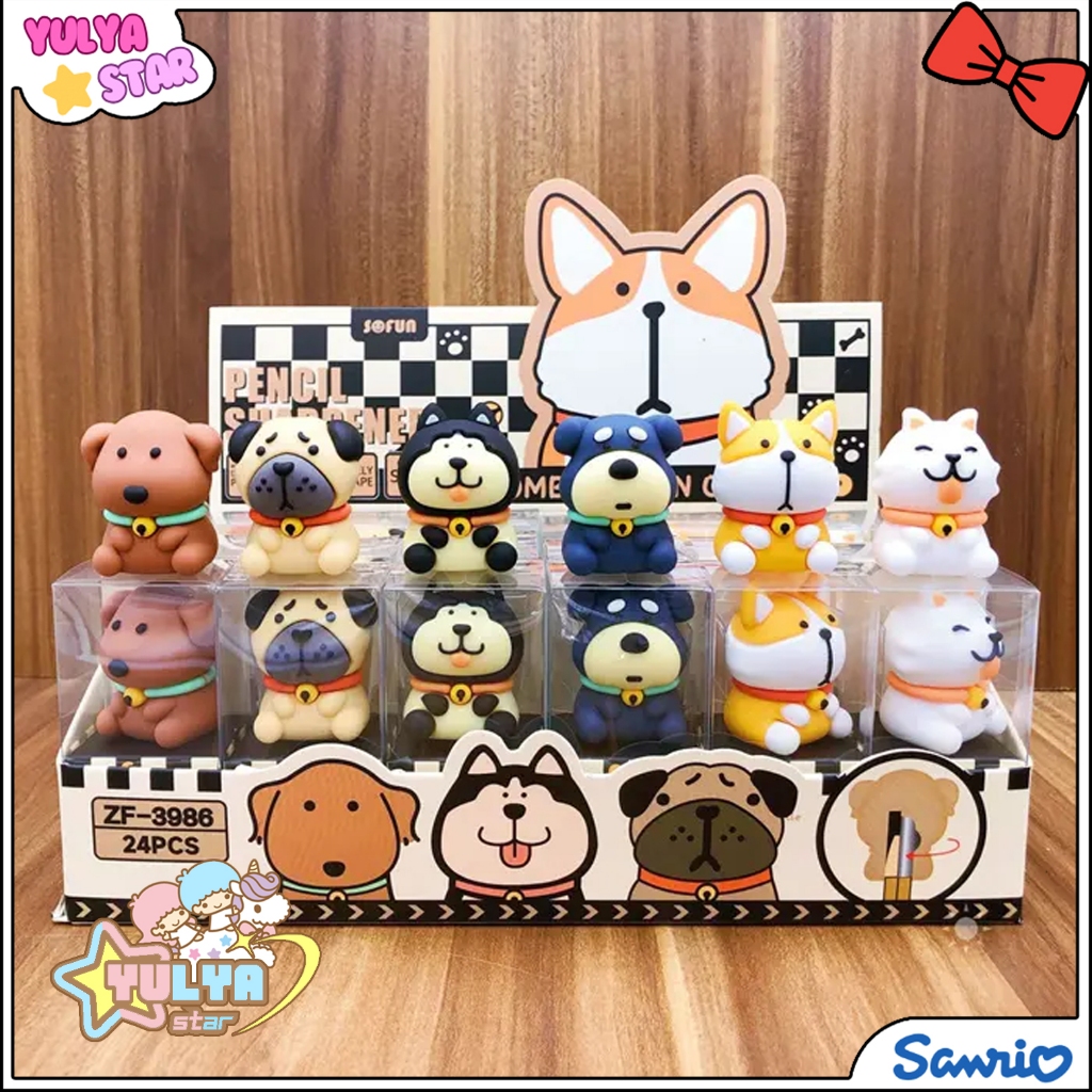 

Sofun Rautan Pencil bentuk doggy lucu