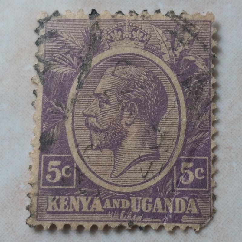

Prangko Kuno Kenya and Uganda British East Africa Tahun 1922 - YN1977